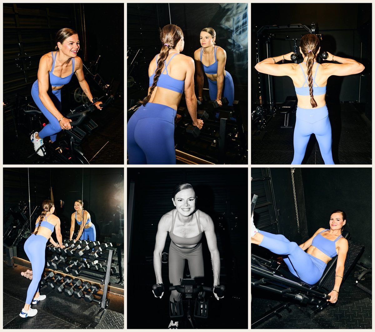 Katie Mack in the gym