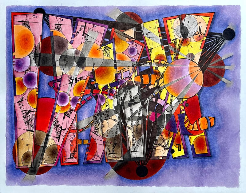 Artist’s Corner – Kevin Baldwin: Composition No. 8